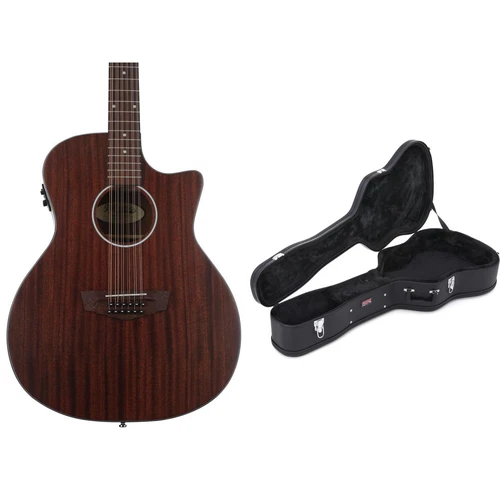 D'Angelico Premier Fulton LS 12-string Acoustic-electric Guitar with Case -