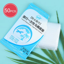 50Pcs Disposable Plastic Toilet Seat Cover Waterproof and Non Slip Individually
