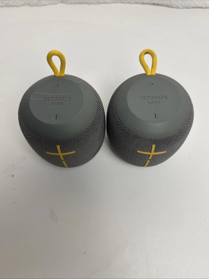 Лот из 2 Ultimate Ears UE Wonderboom S-00163 портативный Bluetooth-динамик серый VGC - Изображение 3 из 4
