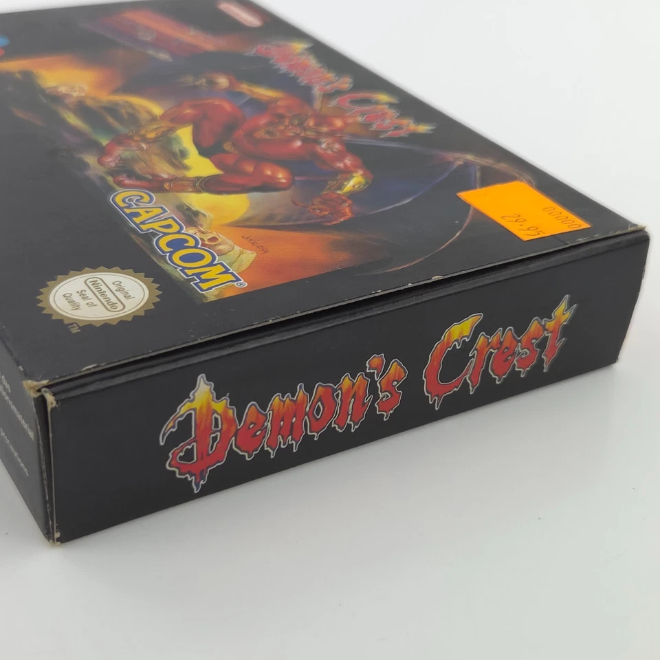 Super Nintendo Spiel : Demons Crest - SNES Modul Anleitung OVP PAL EUR - Bild 3 von 4