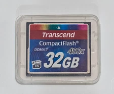 Transcend 32GB 400X Compact Flash CF Memory Card