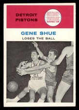 1961 Fleer Basketball #64 Gene Shue (In Action) VG *e1