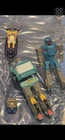 Vintage Transformer Lot- Rare Purple SeaSpray Headmaster Pretender &Minibots