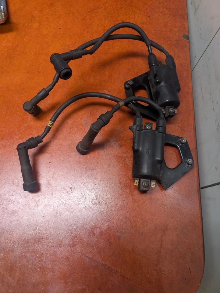 Kawasaki KZ1000 CSR K605-1 1981) bobinas de encendido conjunto 2 OHM Foto 2 de 4
