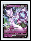 💥 2022 Pokemon SWSH Pokemon GO Mewtwo V Holo # 030/078