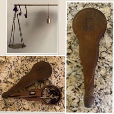 Antique Steelyard Balance / Dotchin or Opium Scale Used to Weigh Meds or Gold.