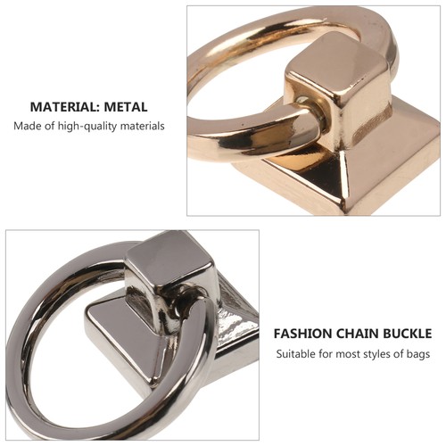 4 PCS Bag Chain Buckle Buckles for Strap Hardware Accessories Tote Bags - Bild 10 von 12