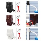 Downspout Rain Water Collection Diverter Connector System Colander 2x3 In