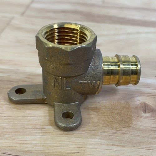 Lot of 2 - Plumbing 3/4" PEX X 3/8" FEMALE NPT THREADED DROP EAR ELBOW - Picture 4 of 9