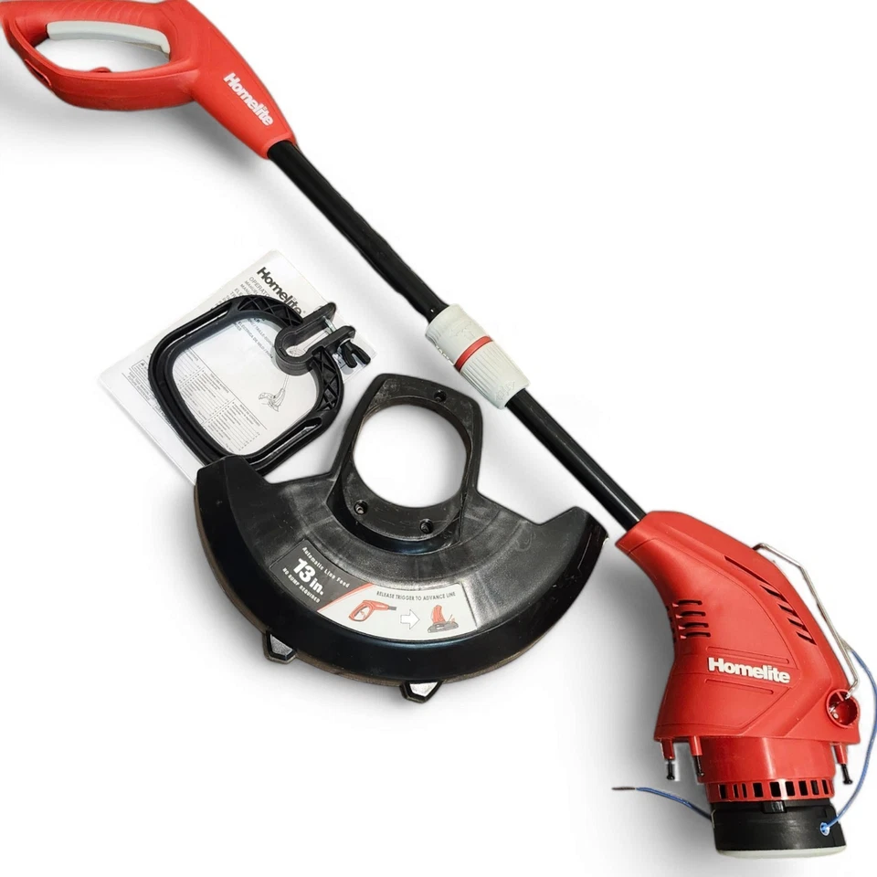 Recortadora/bordeadora de cuerda eléctrica HOMELITE 13" 4 amperios - UT41113, funciona muy bien  Foto 2 de 4
