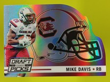 2015 Panini Prizm Collegiate Draft Picks Helmet Die Cuts Mike Davis #31