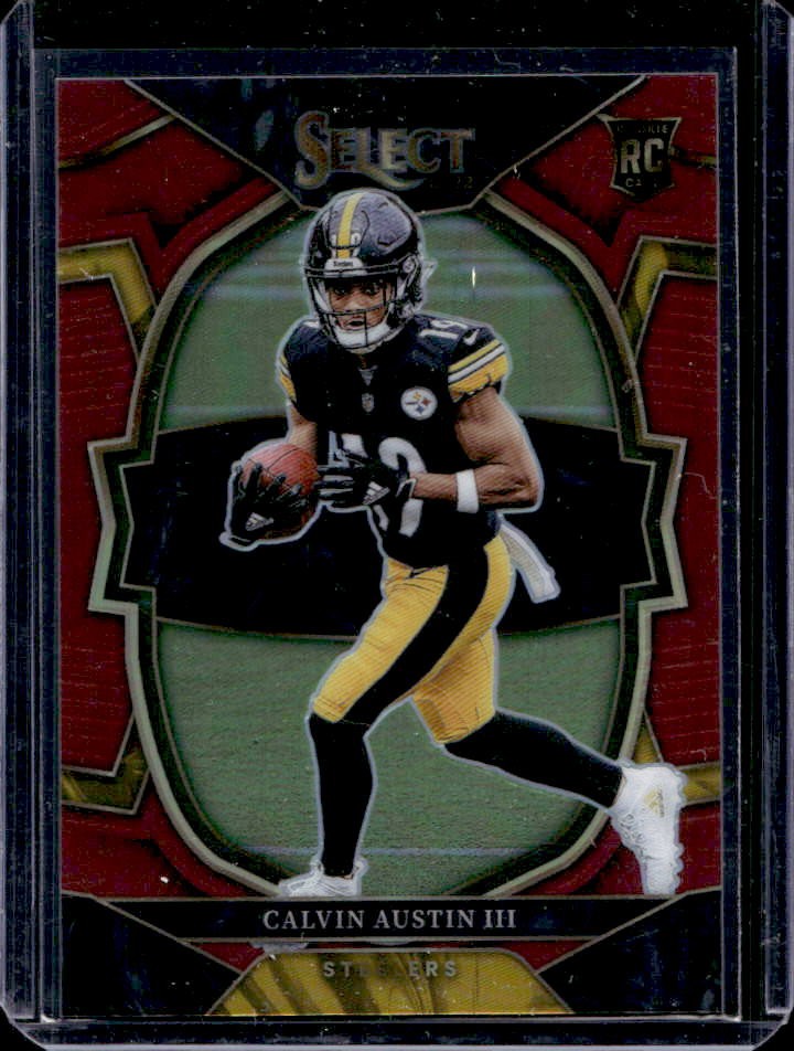 2022 Select Calvin Austin III RC Maroon Prizm Concourse #81/149 Steelers