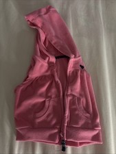 Carters Zip Up Hooded Vest Soft  Pink 9 Months
