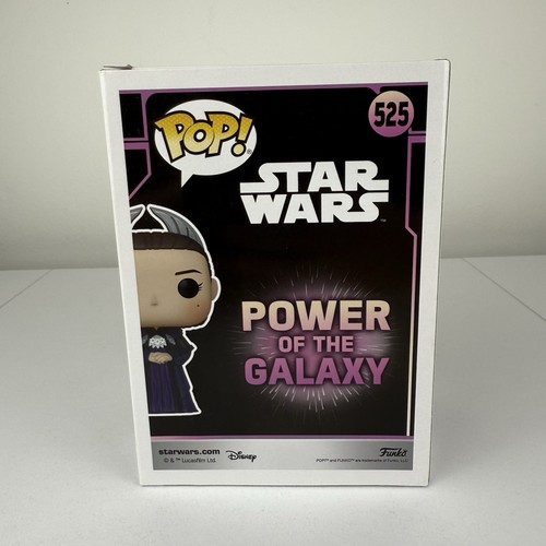 Padme Amidala Funko Pop #525 Poder de la Galaxia Star Wars exclusivo de Amazon - Imagen 3 de 6