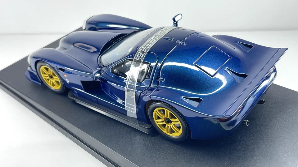 Autoart 1/18 78201 Panoz Esperante GTR-1 Street Car '98 Purple/Blue Rare New - Image 3 of 4