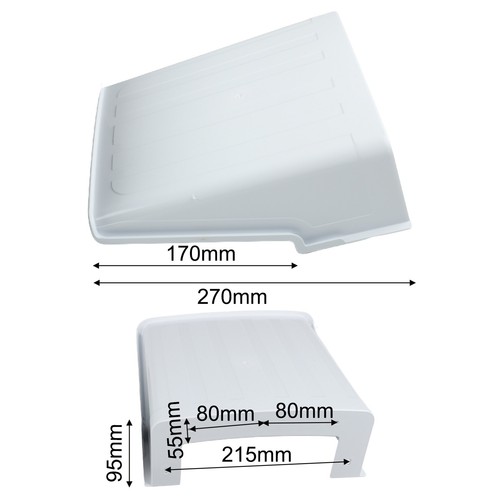 2 Pack Weatherproof Camera Sunshade Reliable Outdoor Lens Protection Covers - Afbeelding 9 van 12