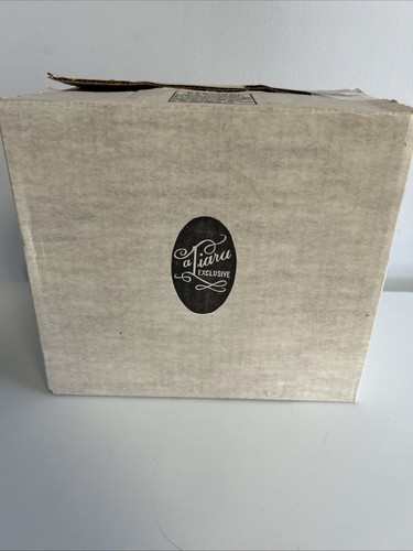 Set 6 Tiara Black Powder Horn 8" Goblet 10 Oz Glasses Footed Cups Vintage Viking - Picture 14 of 15