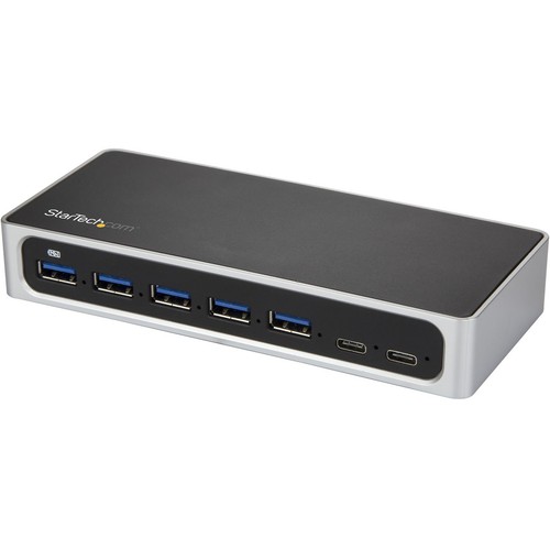 StarTech 7 Port USB C Hub - USB-C to 5x USB-A and 2x USB-C - USB 3.0 - 7 port - Picture 2 of 7