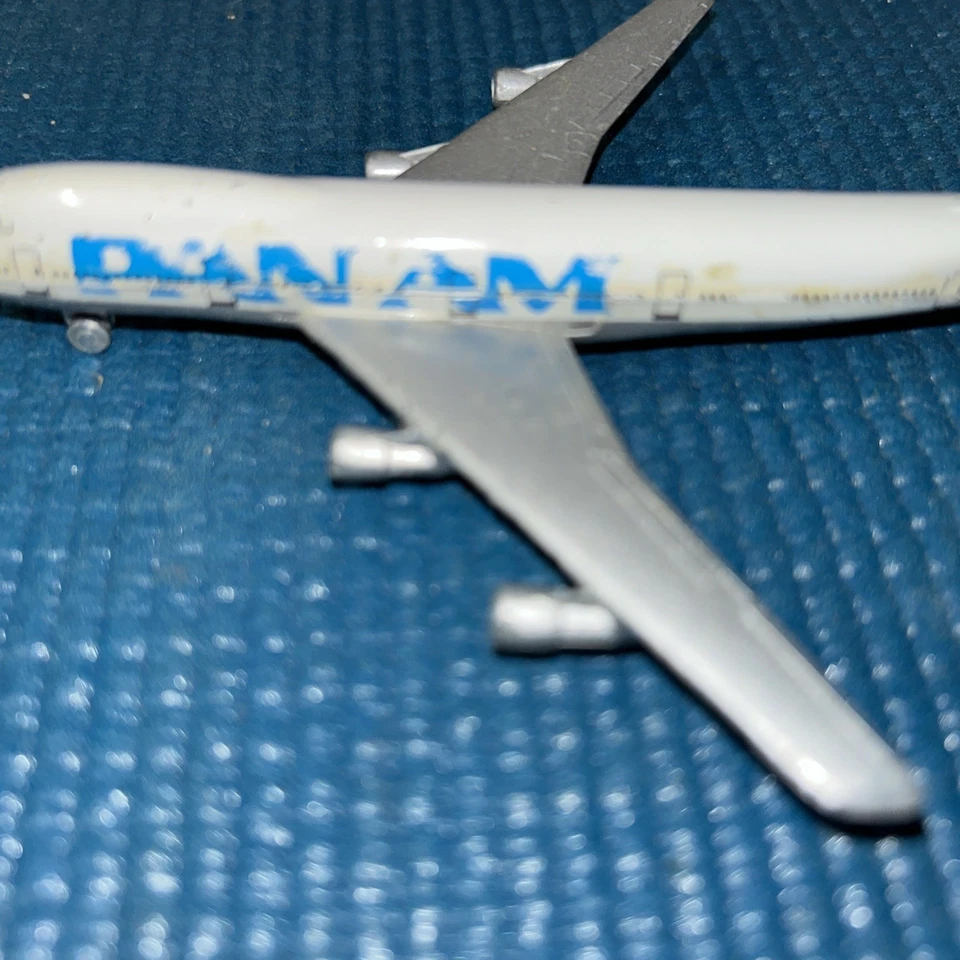Modelo de avión 747 Pan Am -1/300 Boeing 747 Diecast Metal Panam Model Foto 4 de 4