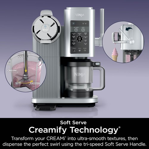 Máquina de helados Ninja CREAMi Swirl 13 en 1 para servir suave - NC701 - Imagen 7 de 12