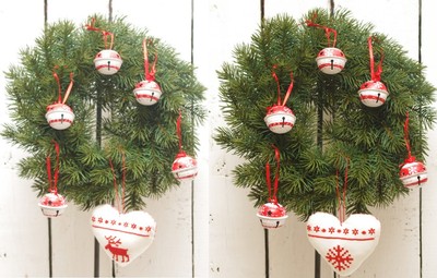Tannenbaumschmuck Christbaumschmuck Baumschmuck Glocke Kugeln Weihnachten Elch Ebay