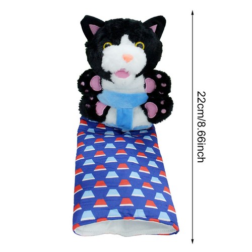 Cat Sumo Wrestling Toy Puppet Antarcking Wrestler Safe Interactive Hand Puppet - Picture 8 of 8