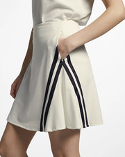 NIKE DRI FIT UV 17" GOLF SKORT SKIRT - SAIL AV3666-133 WOMEN S