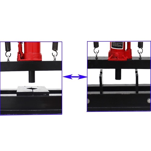 12T Hydraulic Shop Press Jack Stand Adjustable Height Bearing Press Machine New - Picture 10 of 20