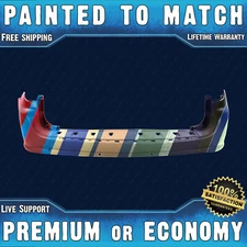 NEW Painted To Match Rear Bumper Replacement for 2011-2020 Dodge Caravan w/ Park