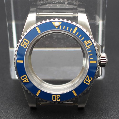For Nh35 nh36 Movement 28.5mm Dial 40mm SUB watch Case Eta 2824 sapphire glass - Picture 23 of 85