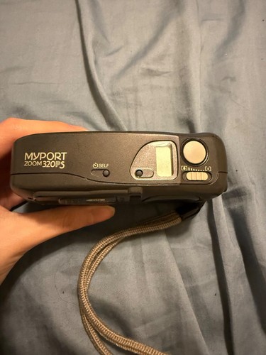 Ricoh Myport Zoom 320PS 35mm Film Camera – Fully Functional, Lens Cover Issue - Picture 5 of 5