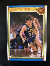 1988-89 Fleer - All-Star #127 John Stockton (RC)