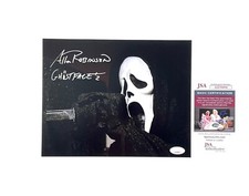 Scream 2 Ghostface Allen Robinson Rare Signed 8x10 Photo Omar Kill Scene JSA COA Scream 2 Ghostface Allen Robinson Rare Signed 8x10 Photo Omar Kill Scene JSA COA