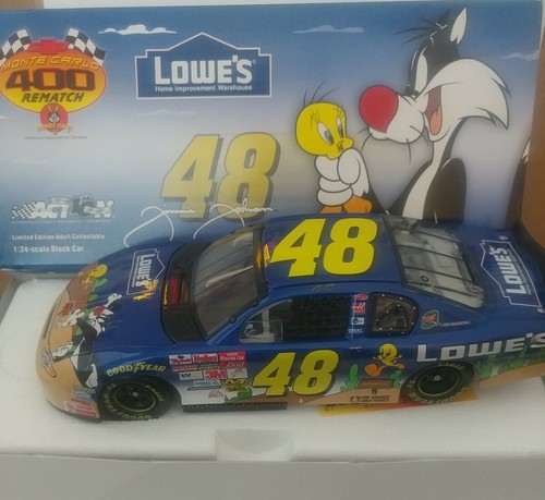 Jimmie Johnson RCCA 1:24 scale #48 lowes/looney tunes rematch 2002 monte Carlo - Picture 3 of 3