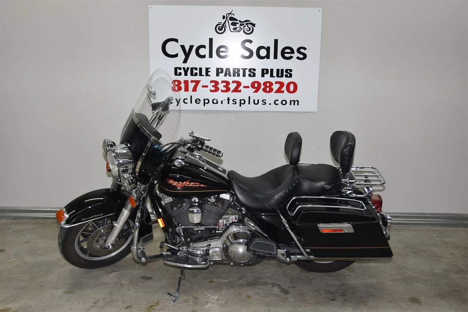 1997 Harley-Davidson Road King Rear Passenger Foot Boards and Mounts - Image 4 of 4