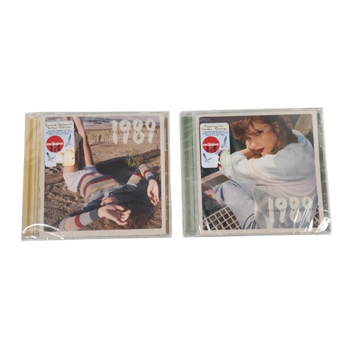 Taylor Swift 1989 CDs Aquamarine Green & Sunrise Boulevard Yellow Edition READ - Picture 1 of 13