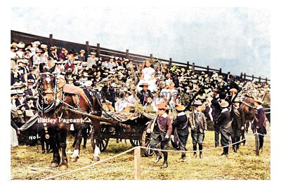 ptc8363 - Yorks' - Kinder genießen den jährlichen Batley-Festzug 1907 - Druck 6x4 