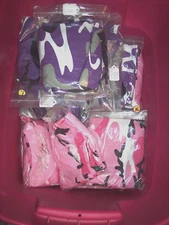 Camo Shirt Lot 52 T Shirts Camouflage Tshirt Lot Purple Camo Orange Camo Pink