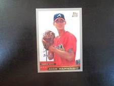 2000 Topps Traded # T88 Adam Wainwright Card (B60) Atlanta Braves Cardinals