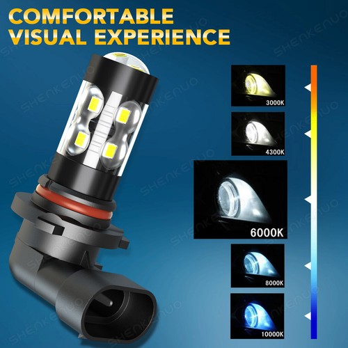 Faros antiniebla LED blancos 6 piezas para Ford F250 F350 F450 2005-2019 6000K - Imagen 21 de 22