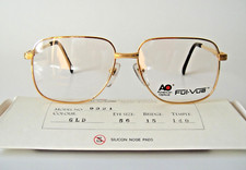 American Optical 56-15 140 Spring 20K gold plaited AO 9321 Frames Men's Vintage