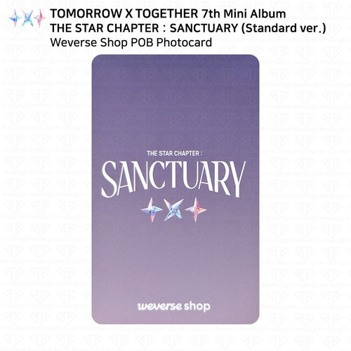TXT The 7th Mini Album The Star Chapter : SANCTUARY POB Photocard Complete Set - Picture 84 of 102