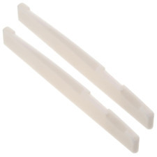 2 Stück Knochen Stegeinlage Gitarre Brücke ...
