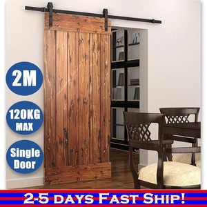 2m Sliding Barn Door Hardware Track Rail Set Home Office Interior Details About 2m Sliding Barn Door Hardware Track Rail Set Home Office Interior Closet Bo