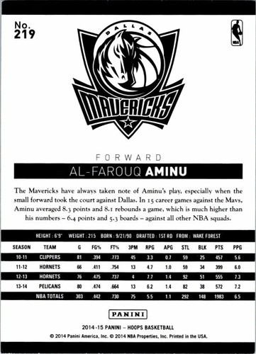 2014-15 NBA HOOPS BASKETBALL CARD PICK / CHOOSE YOUR CARDS 151-300 - Picture 133 of 177