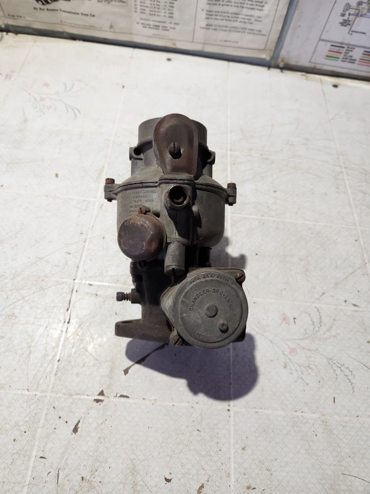 复古 Chandler Groves 单管化油器碳水化合物 12-r-184 — 第 2/4 张图片