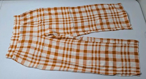 Du Jour Pants Women's XSP Plaid White Orange Stretch Petite  - Bild 4 von 7