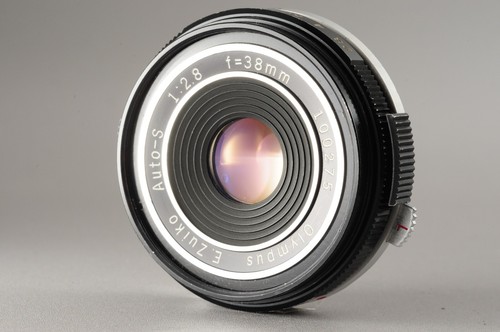 Near Mint Olympus E.Zuiko Auto-S 38mm F/2.8 Pancake Lens From Japan #3226 - Picture 4 of 14