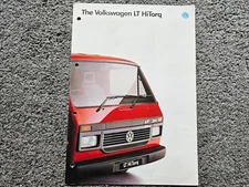 VOLKSWAGEN LT HI TORQ SALES BROCHURE 1993