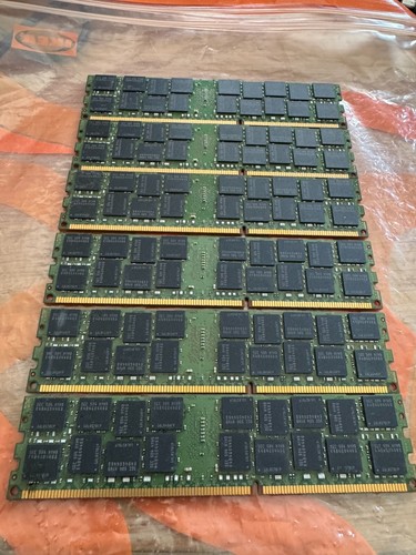 Mémoire serveur DDR3 Samsung M393B2G70QH0-YH9Q8 PC3-10600R 1333 MHz 96 Go 6 x 16 Go - Photo 4/5